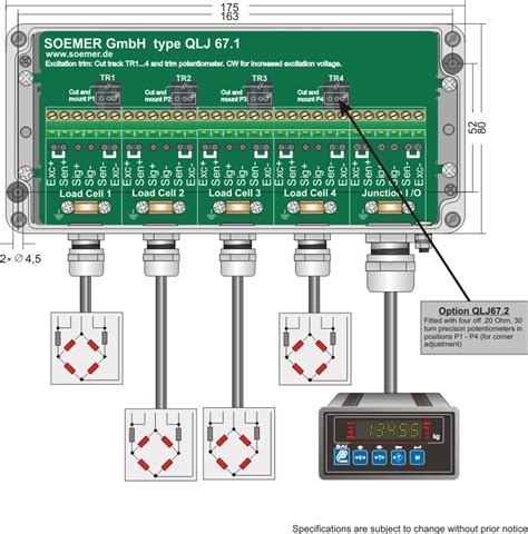 load cell junction box wiring diagram|10kg load cell wiring diagram.